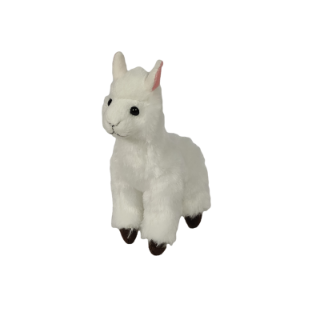 Obrázek z Lama bílá plyš 16cm  